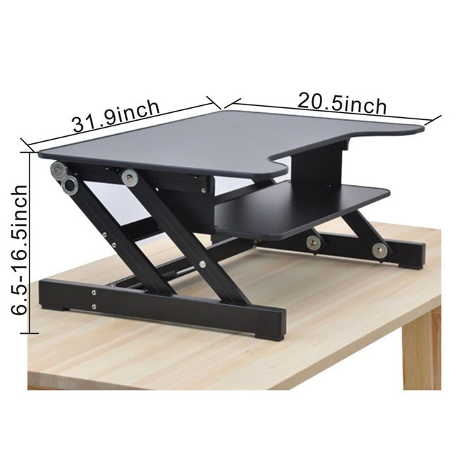 Best Height Adjustable Workstation Risers raise your work to a whole